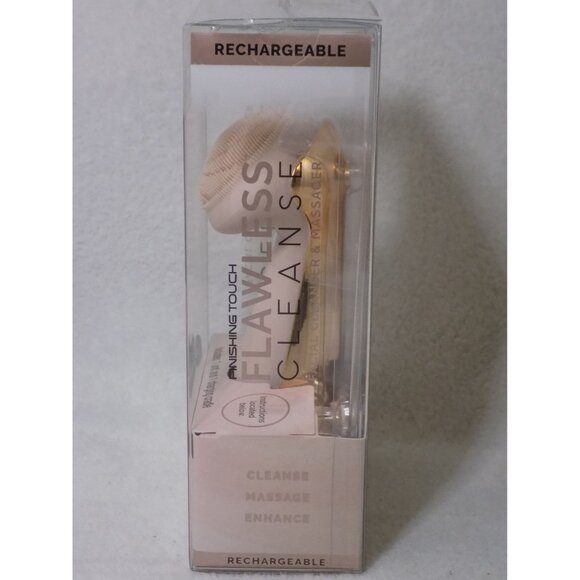 Finishing Touch Flawless Cleanse Silicone Facial Scrubber and Cleanser - Picture 2 of 3